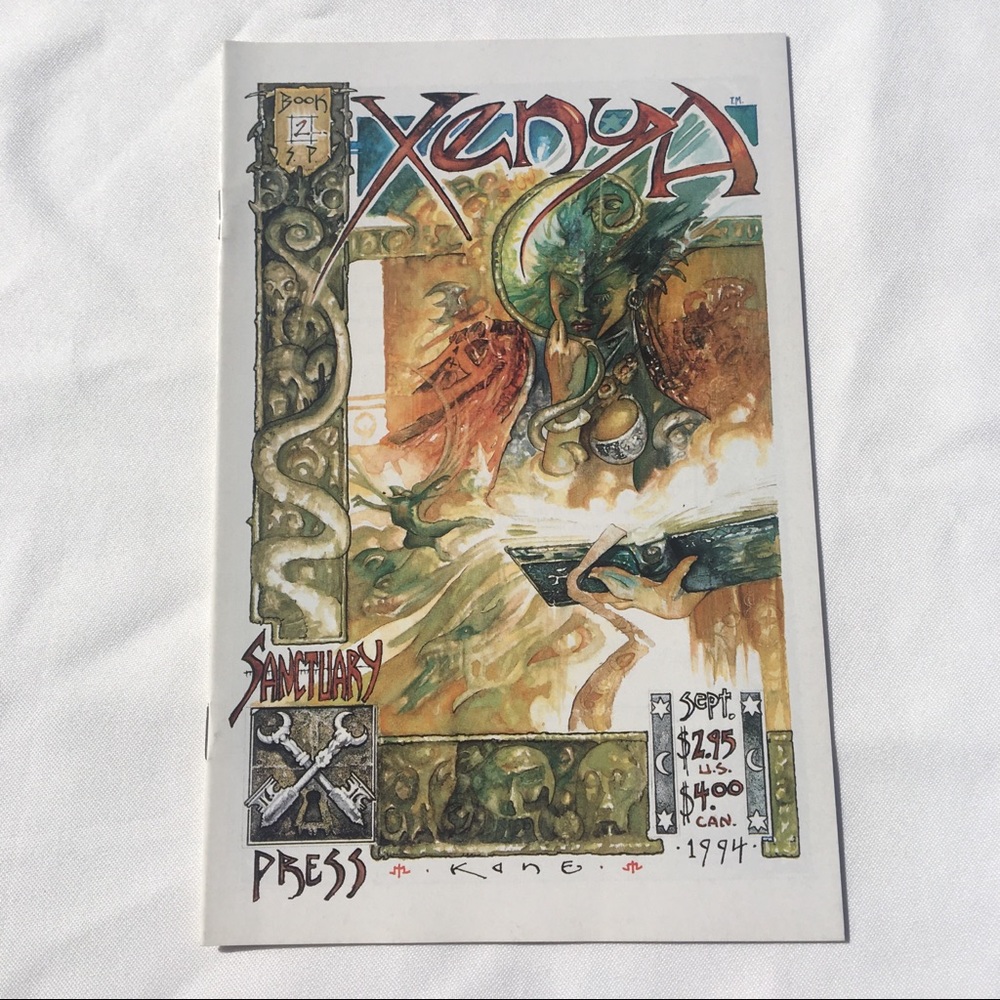 Xenya Comics #2, Sept ‘94 Sanctuary Press